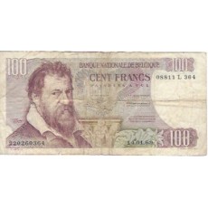 Bélgica 100 francs 1962-75